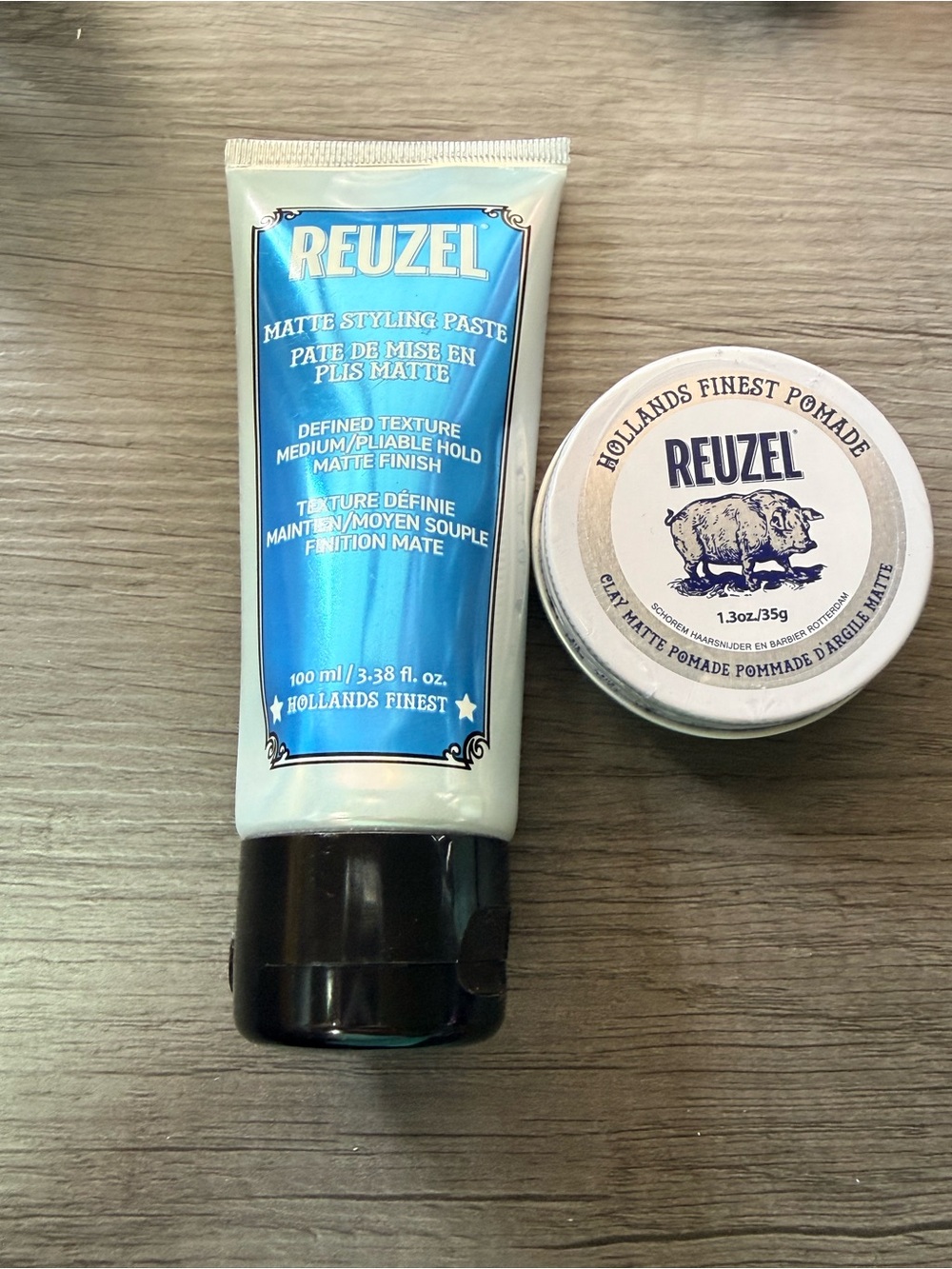 Matte Styling Paste — Blue Tube